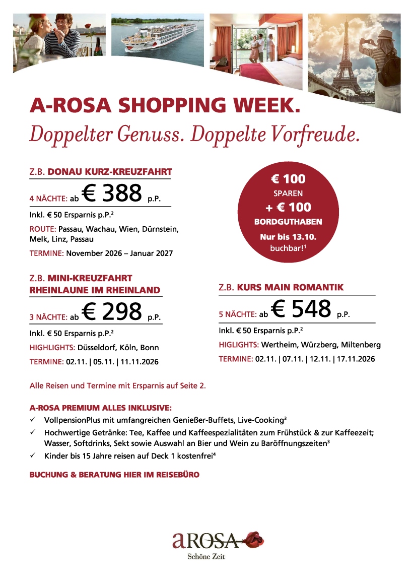 Shopping Week Button Seite 1