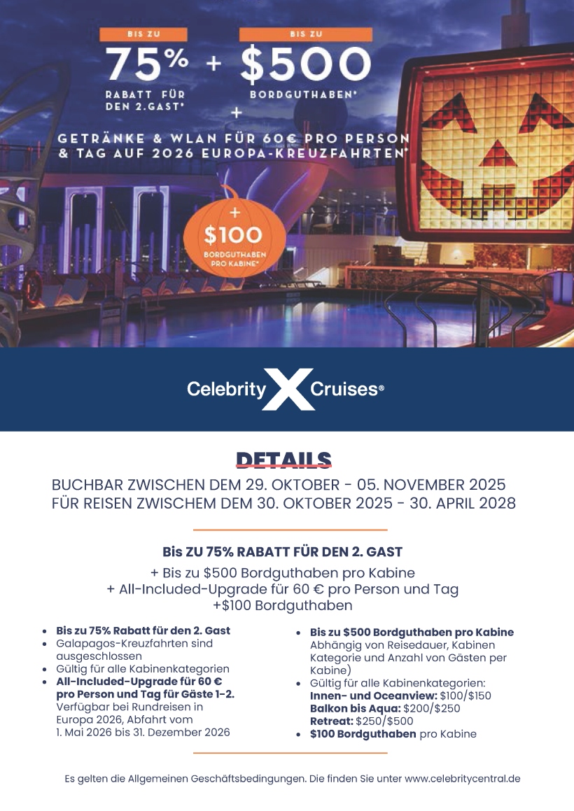 halloween 25 campaign eur trade obc flyer