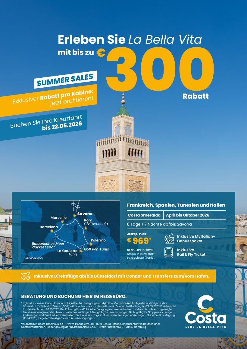 DE Summer Sales 26 Angebotsflyer Seite 1