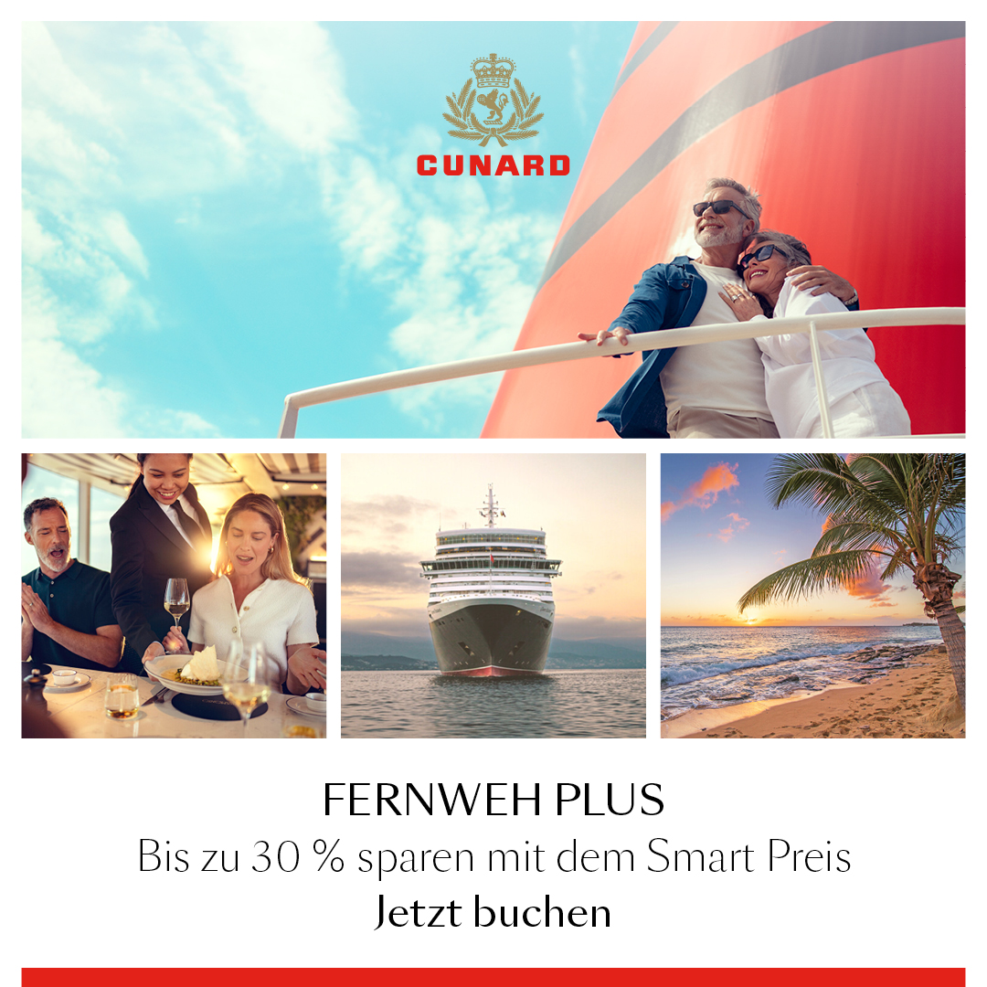 Cunard 30Prozent