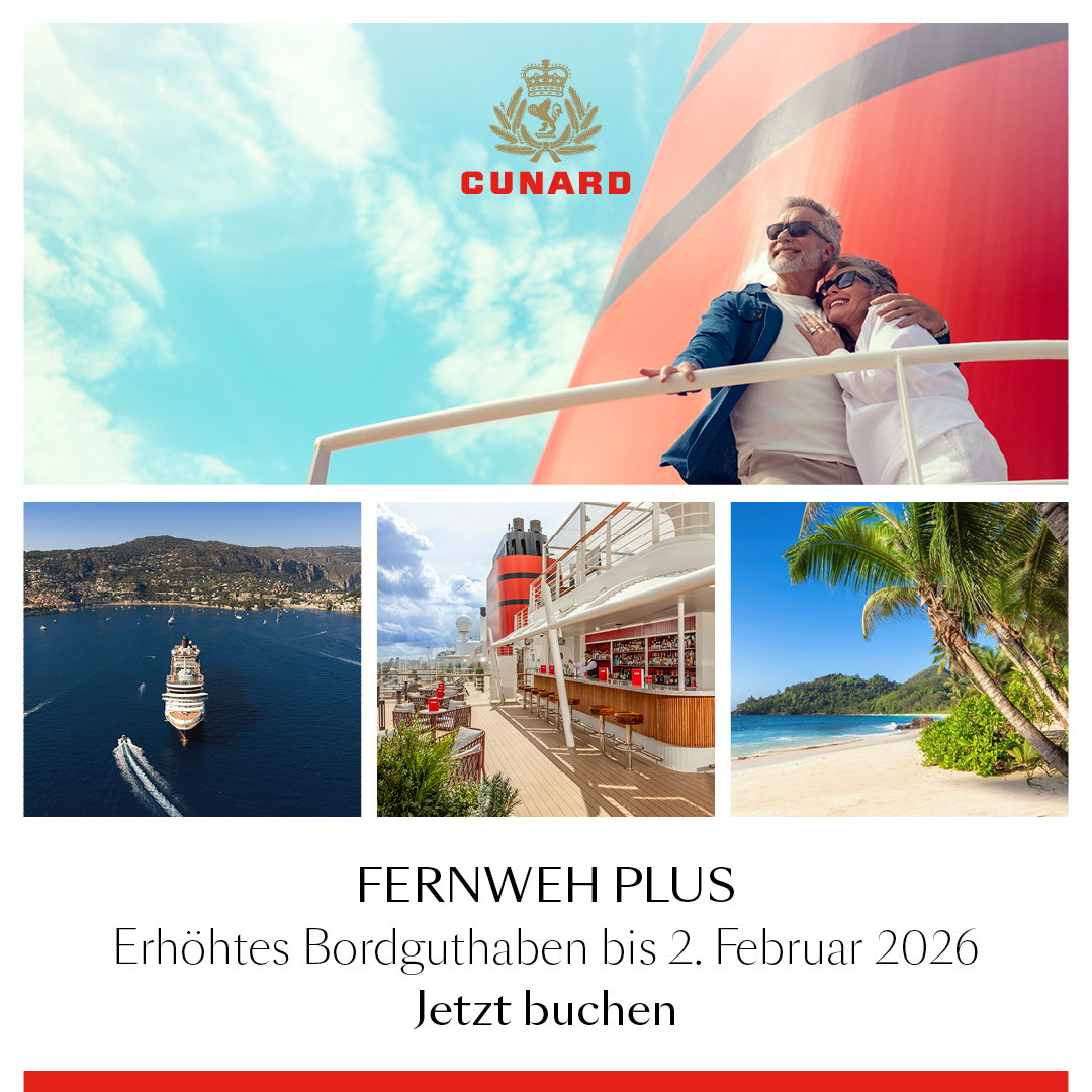 Cunard ExtraBordguthaben