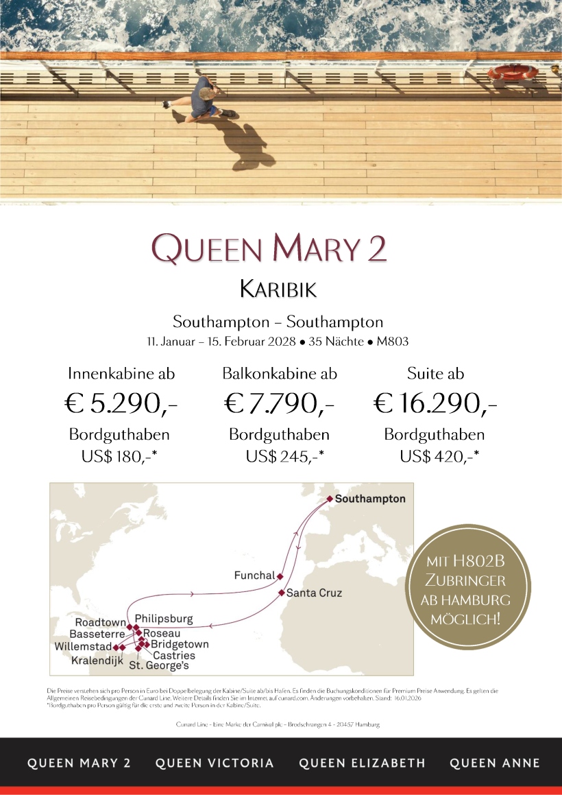 QueenMary2 M803 Karibik Premium