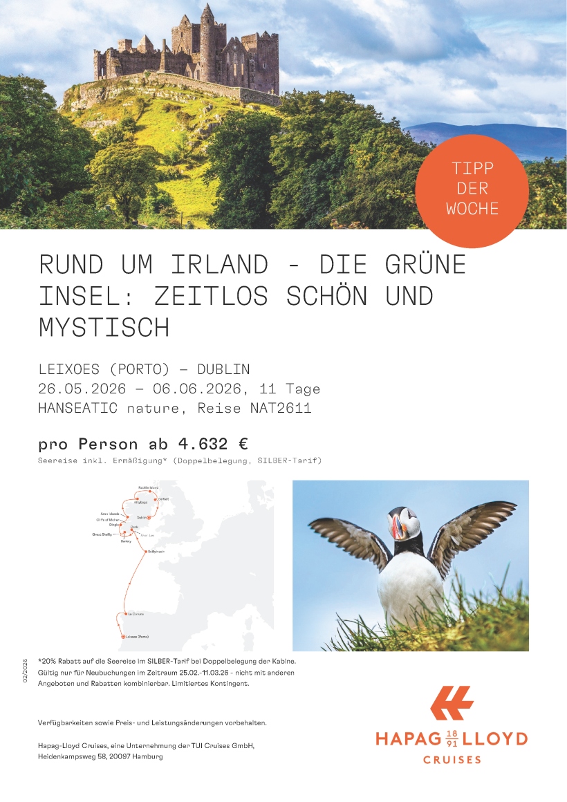 HLC Tipp der Woche KW09 2026 EUX2611 NAT2611 Seite 1