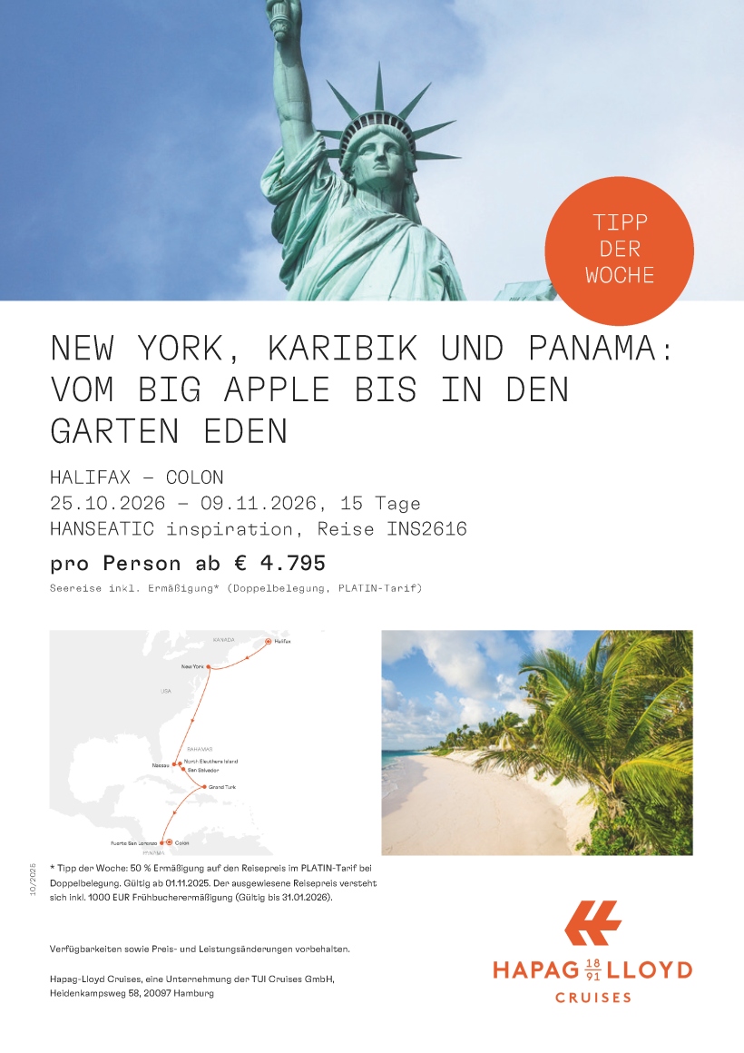 HLC Tipp der Woche KW44 2025 Seite 1