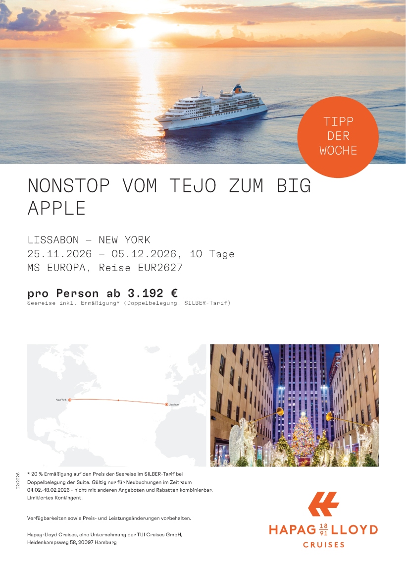 HLC Tipp der Woche KW6 2026 Seite 1