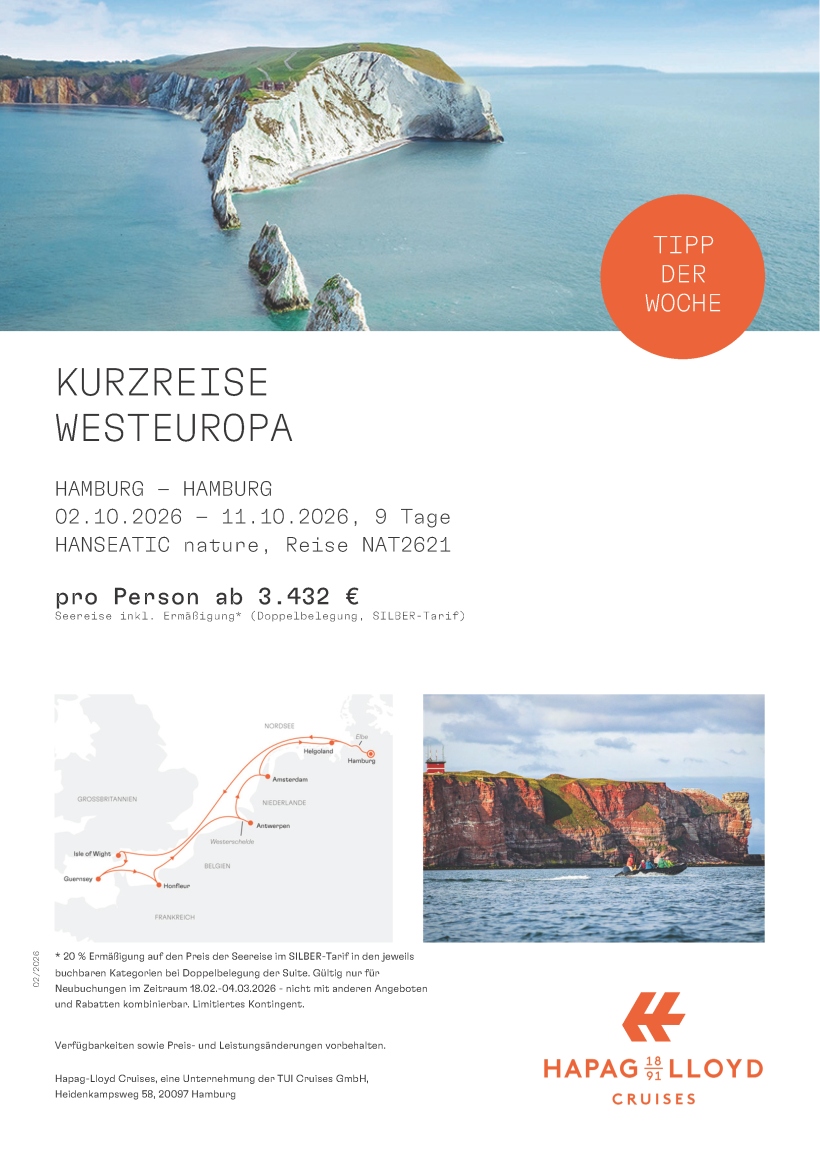 HLC Tipp der Woche KW8 2026 Seite 1