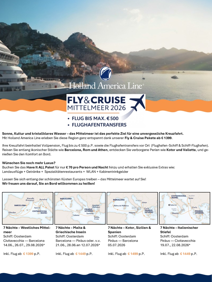 DACH FMED Fly Cruise 2026 Seite 1