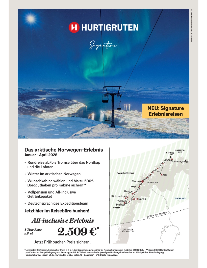 Das arktische Norwegen Erlebnis