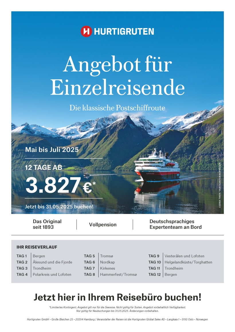 Mai COA Sommer Alleinreisende Angebotsblatt B2B