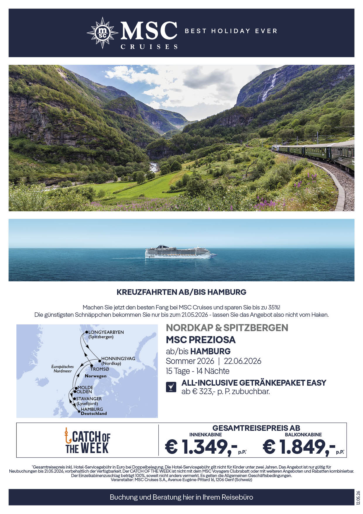 CATCH OF THE WEEK Spitzbergen