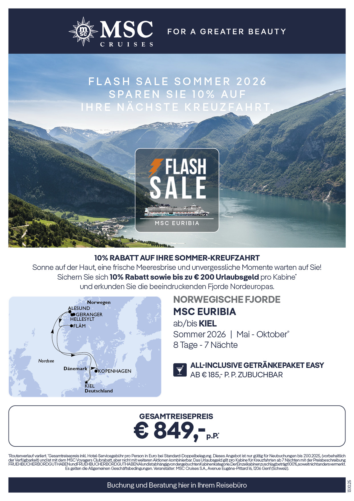 Flash Sale Sommer 26 NOR ER