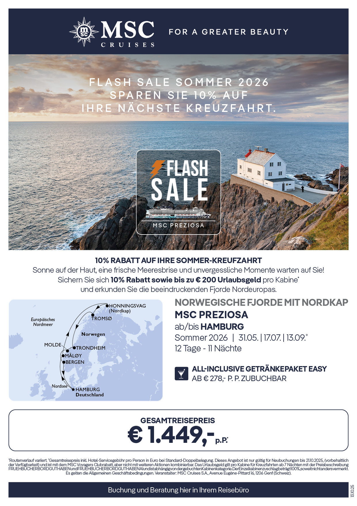 Flash Sale Sommer 26 NOR PR