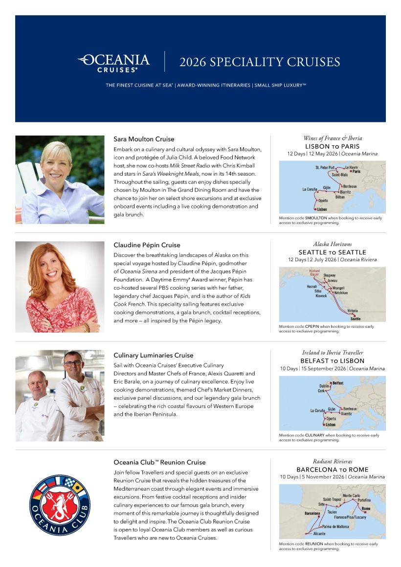 OC Trade 2026 Specialty Cruises Flyer 250729 v05 Seite 1