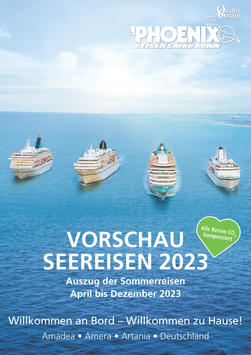 Vorschau Seereisen 2023