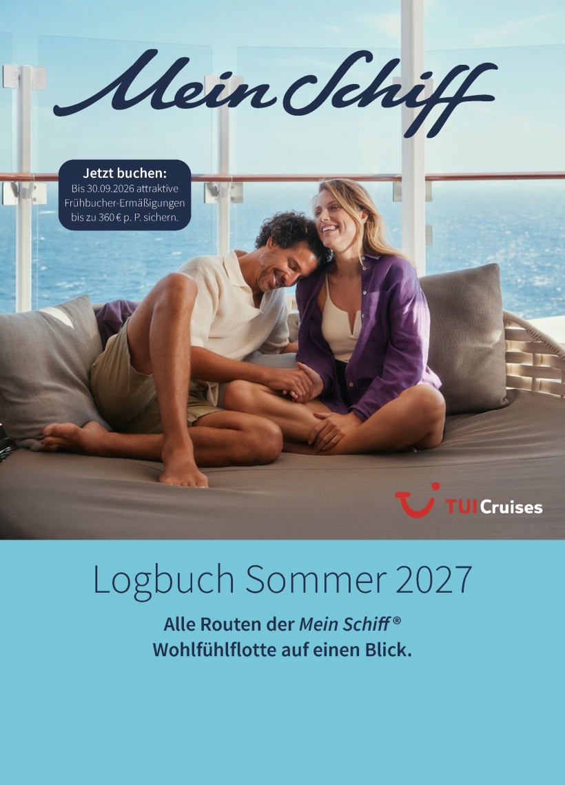 Mein Schiff Logbuch Sommer 2027 DE web 20251118