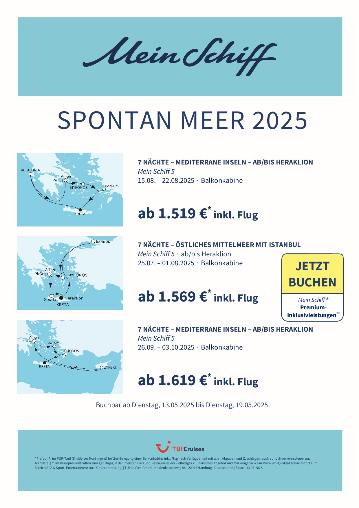 Mein Schiff SPONTAN MEER 2025 bunt3