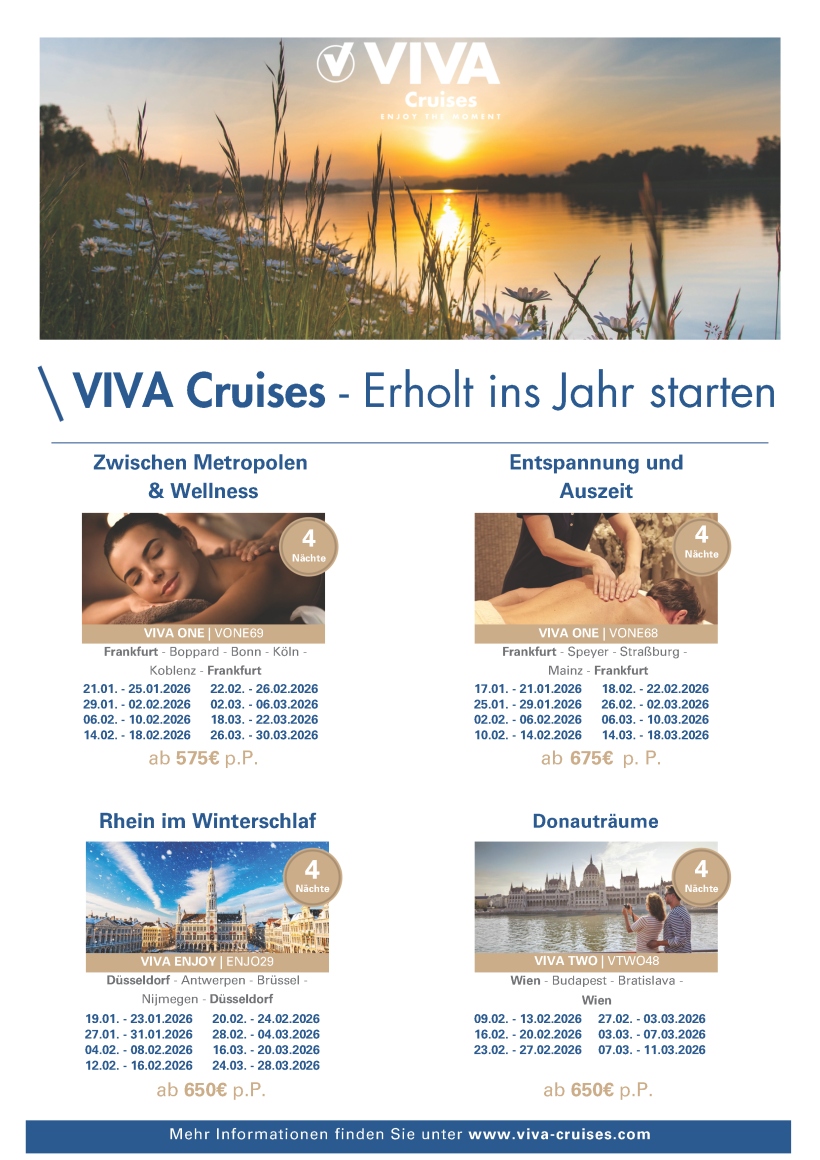 Mit VIVA Entspannt ins neue Jahr Starten
