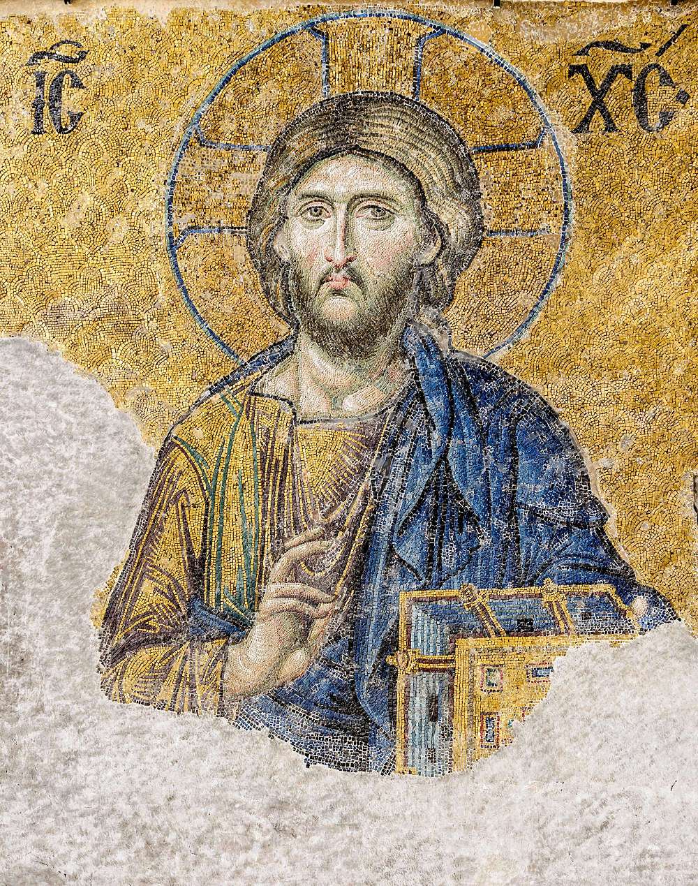 Hagia Sophia Mosaik Christus Pantocrator 2000x2538px