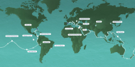AZA400 1122 Update to World Voyage Map 1 190x94