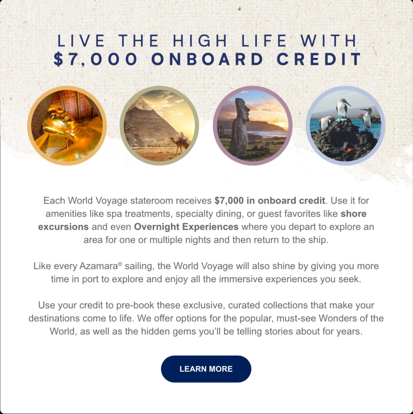 Azamara World Cruise 2024 4