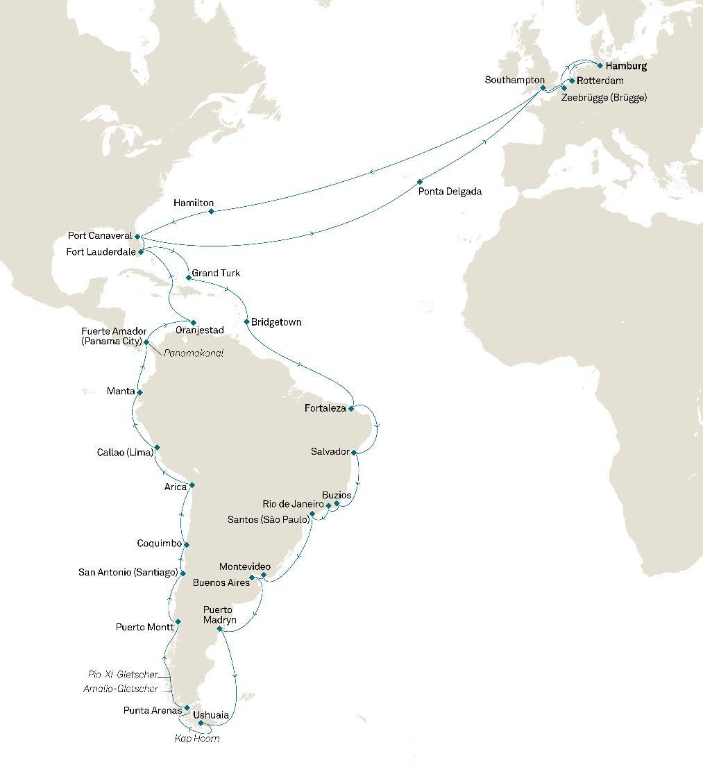Queen Anne H702E Route